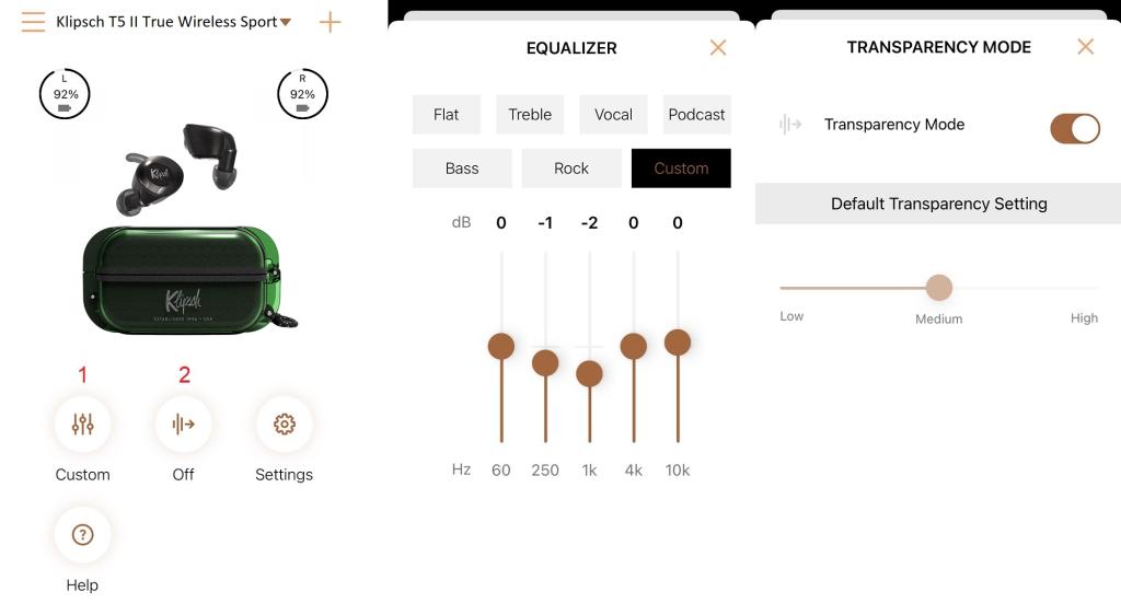Tai nghe True Wireless Klipsch T5 II Sport