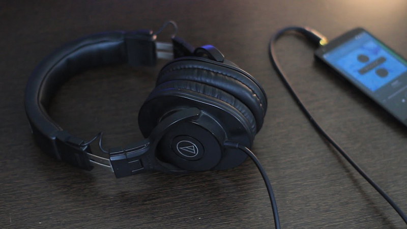 tai nghe kiểm âm dành cho những phòng thu chuyên nghiệp Tai nghe Audio Technica ATH-M30X