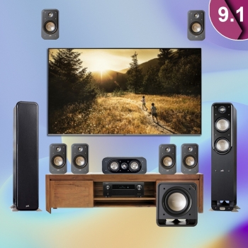 Dàn âm thanh xem phim 9.1 Polk, Denon LA213