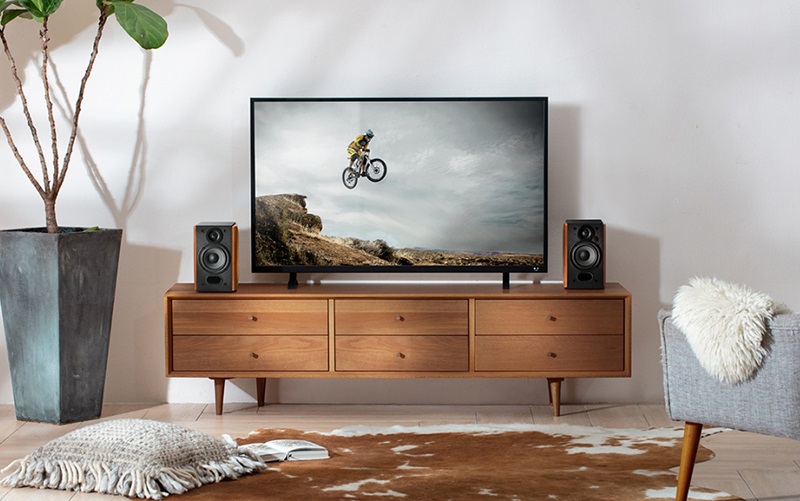 thiết kế của Loa bookshelf Edifier R1380DB