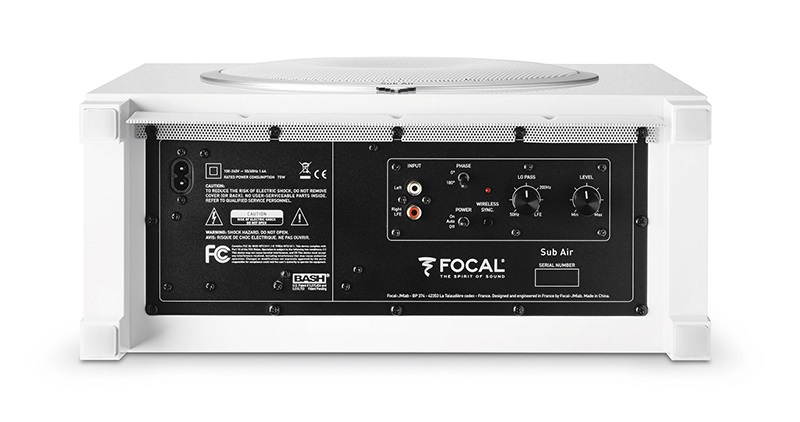 kết nối của Focal Sub Air