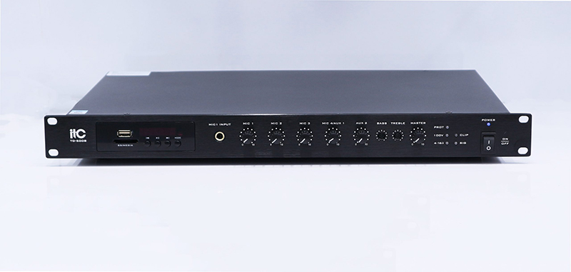 thiết bị âm thanh thông báo Amply ITC TD-500BA