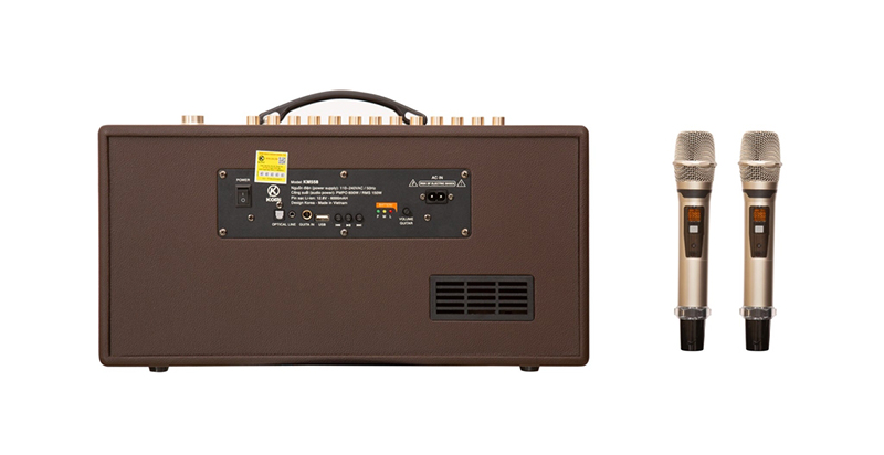 kết nối của loa Komi KM 568