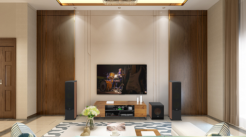 thiết kế của Loa Paramax F2500
