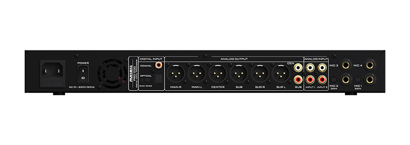 kết nối của Mixer karaoke Paramax Pro D30