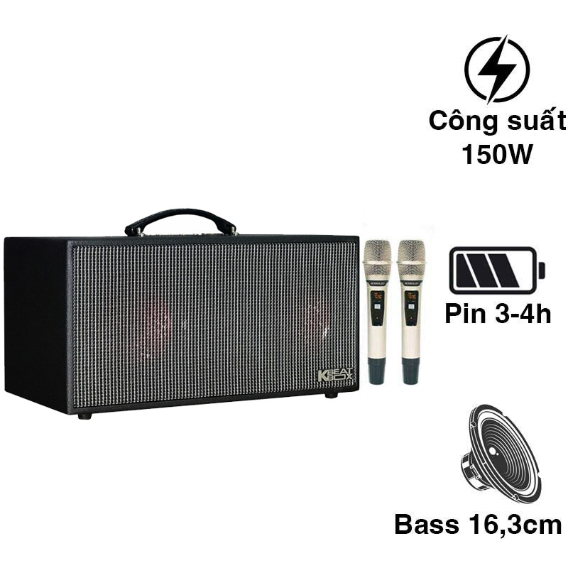 Dàn Karaoke di động Kbeatbox KSNET450