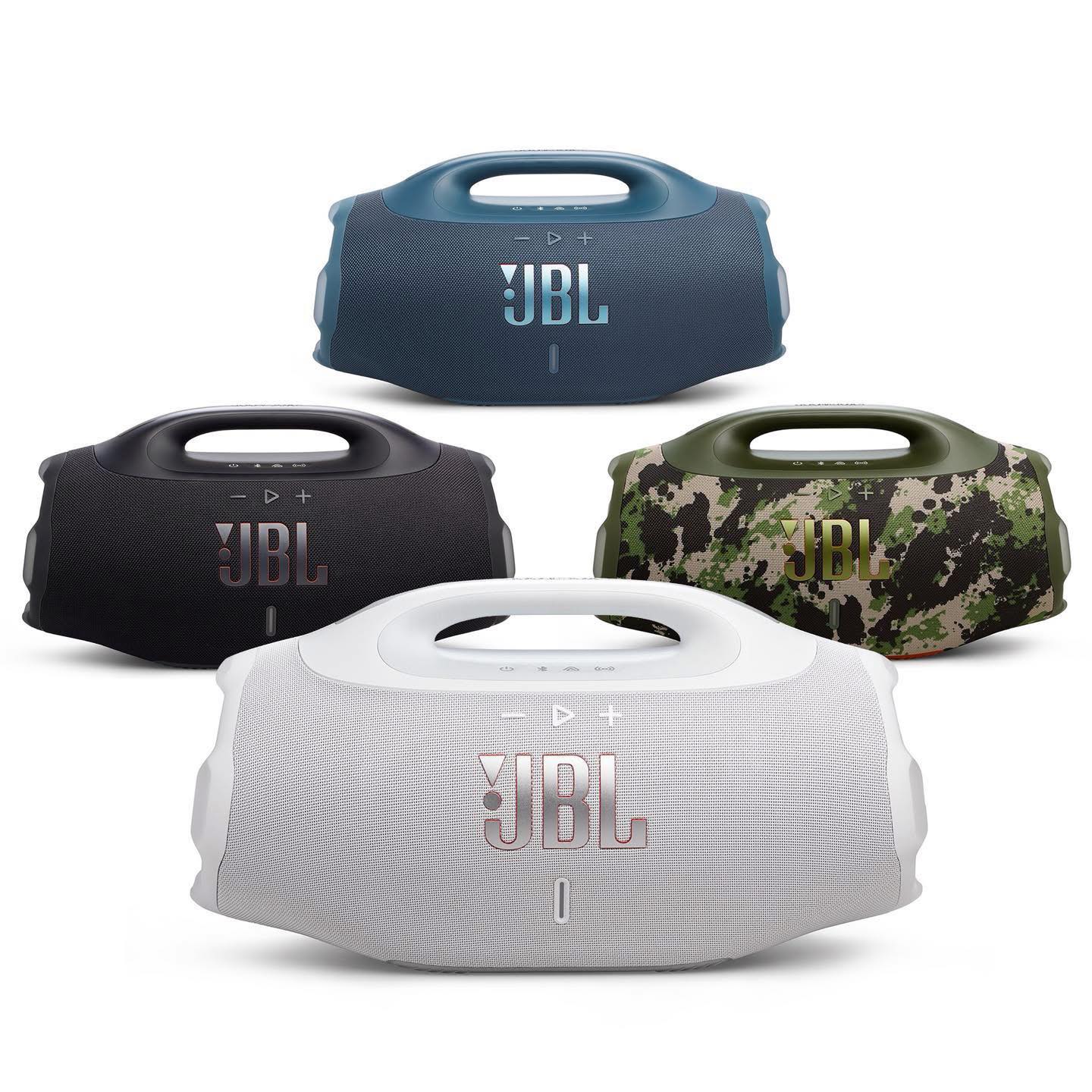 Ngoại Hình của loa jbl Boombox 4 đã xuất hiện