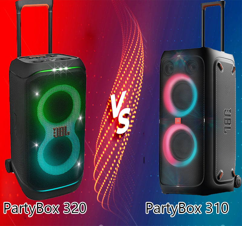 so sánh loa JBL PartyBox 310 vs JBL PartyBox Stage 320